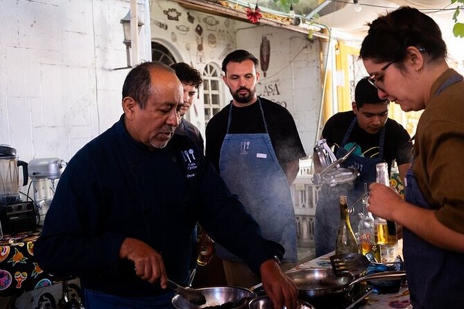 4 Moles Oaxacan Cooking Class with Traditional Cook - Chef Carrizosa’s kitchen lesson: learning by doing