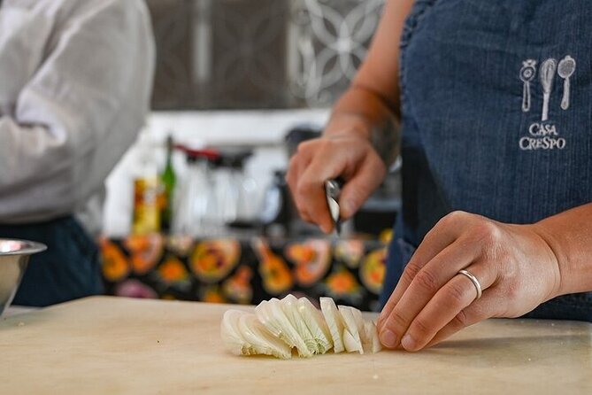 4 Moles Oaxacan Cooking Class with Traditional Cook - Green mole: herb grinding, tortilla dough, and the holy herb detail