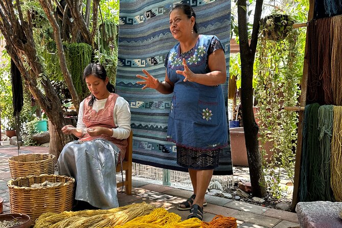 Monte Albán, Hierve el Agua, Mezcal distillery & Teotitlán rugs - Mezcal Don Agave: Process Lessons and an 8-Mezcal Tasting