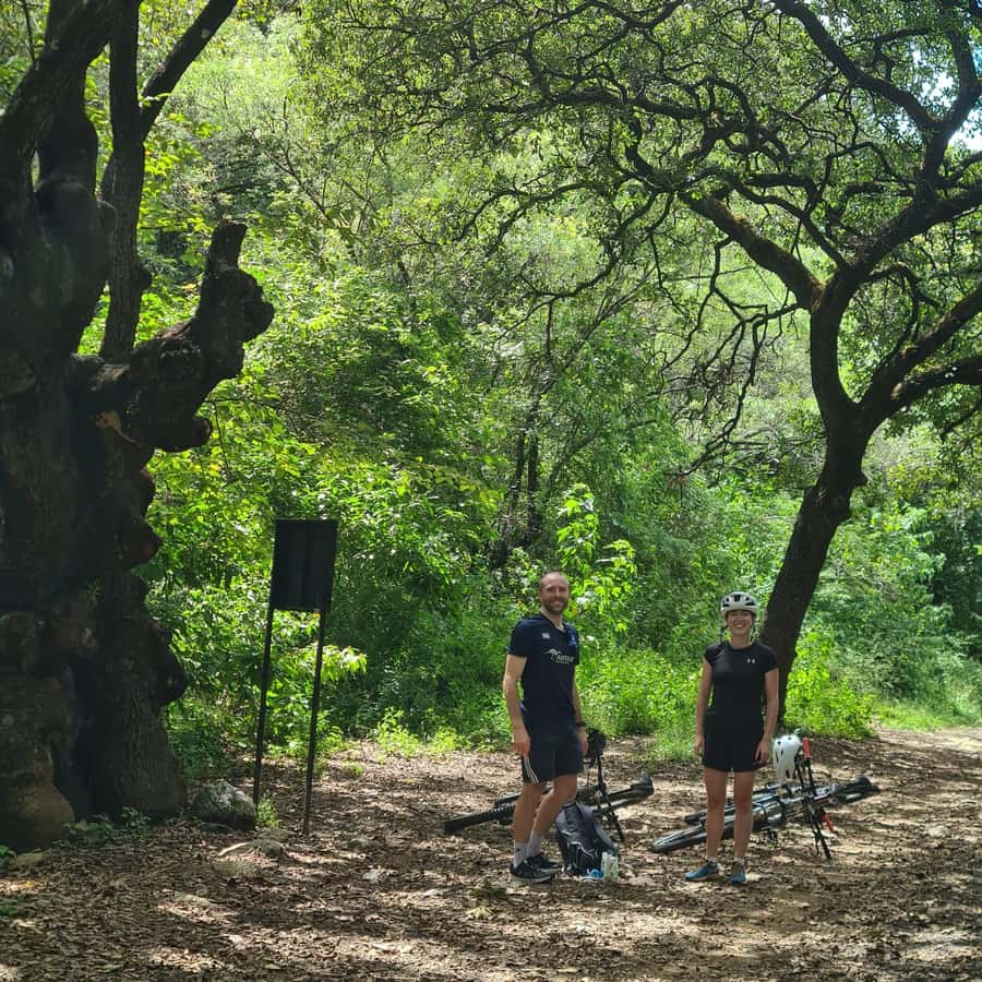MTB Bike tour to the Monkey Tree + Bread Maker & Tule tree - The bike setup, support, and what intermediate really means here