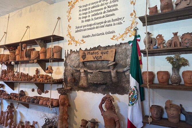 Oaxaca Artisan Pottery Alebrijes, Black Clay Tour and Frida Kahlo - Manos que ven: a pottery class that ends with your own take-home piece
