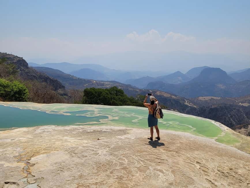 Oaxaca: Hierve el Agua Sunrise & Hike, Overnight Experience - Spring-fed pools swim: a mineral reset after the stairs
