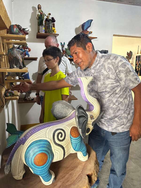 Oaxaca: Monte Alban, Alebrije Workshop, and Black Pottery - The art-and-ruins value of $58 for a 6.5-hour day