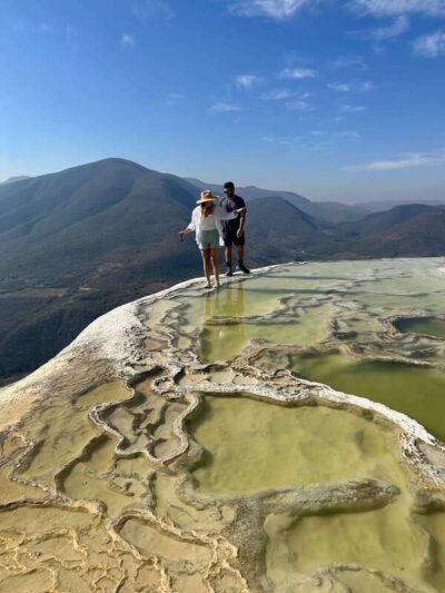 Oaxacan Journey - Hierve el Agua: the early start, the full walk, and pool time