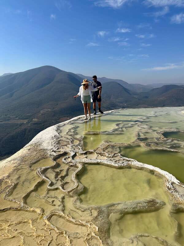 Oaxacan Journey - Hierve el Agua: the early start, the full walk, and pool time