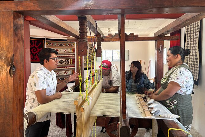 One day trip : Mezcal, Tlayudas & Textil - A Day of Wool, Markets, Mezcal, and Mitla Quad Rides