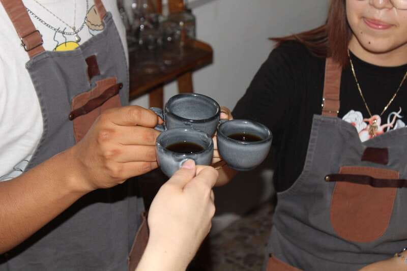 Tasting of Oaxacan Coffees - The 1-hour flow: pick 3 brews and taste 3 coffees