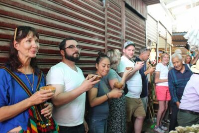 Tour of the historic downtown markets of Oaxaca - Stop 1: Mercado 20 de Noviembre for chilies, seeds, mezcal, and the grasshopper moment